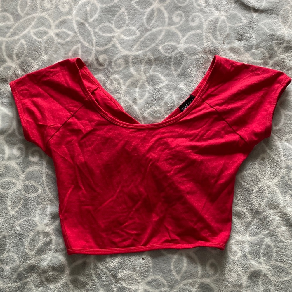 Wet Seal Crop Top